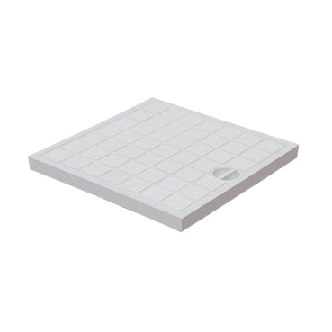 Coperchio in PP grigio per telaio/pozzetto 40x40 CO40 1CO40 P1570
