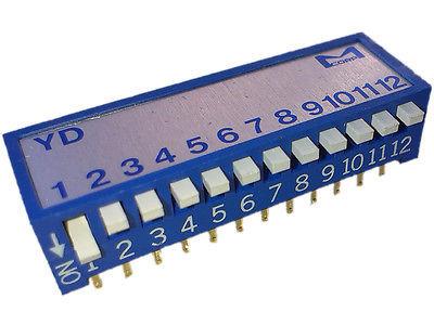 Dip-switch 12 vie MARTIN