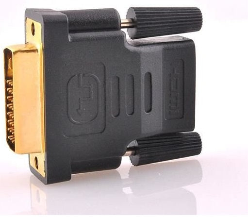 Adattatore HDMI femmina a DVI maschio con connettore avvitabile