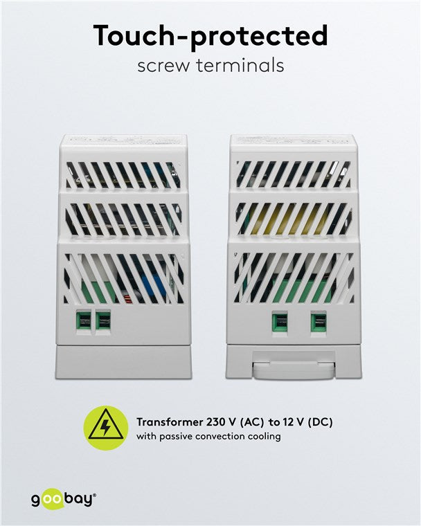 Alimentatore per guida DIN 12VCC 2,5A 30W 74764 4040849747649 F1085