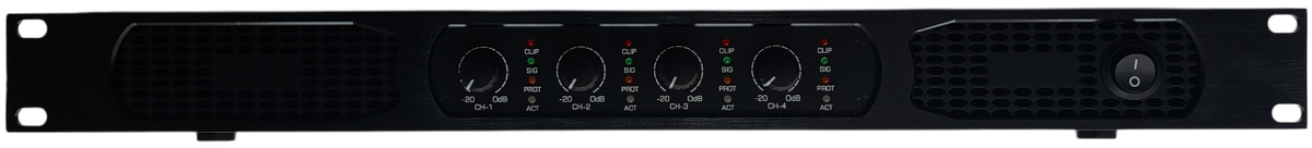 Amplificatore a 4 zone separate - 4x350W  E9190