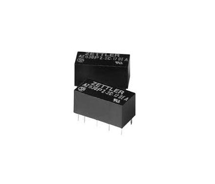 Relè elettromeccanico DPDT 24V Zettler AZ830P2-2C-24DSE
