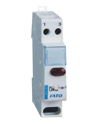 Indicatore luminoso modulare 220V 2W verde