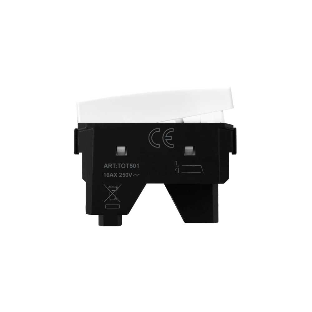 Interruttore Bianco 1P 16A 250V compatibile Matix