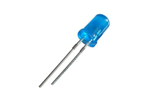 Diodo LED blu 5 mm - confezione 10 pezzi