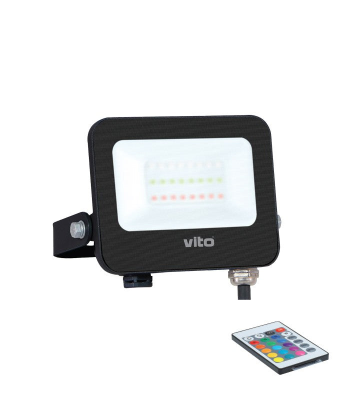 Faretto LED RGB SAVA 20W 2000Lm IP65 IK08 – VITO 3022565 6977231352335