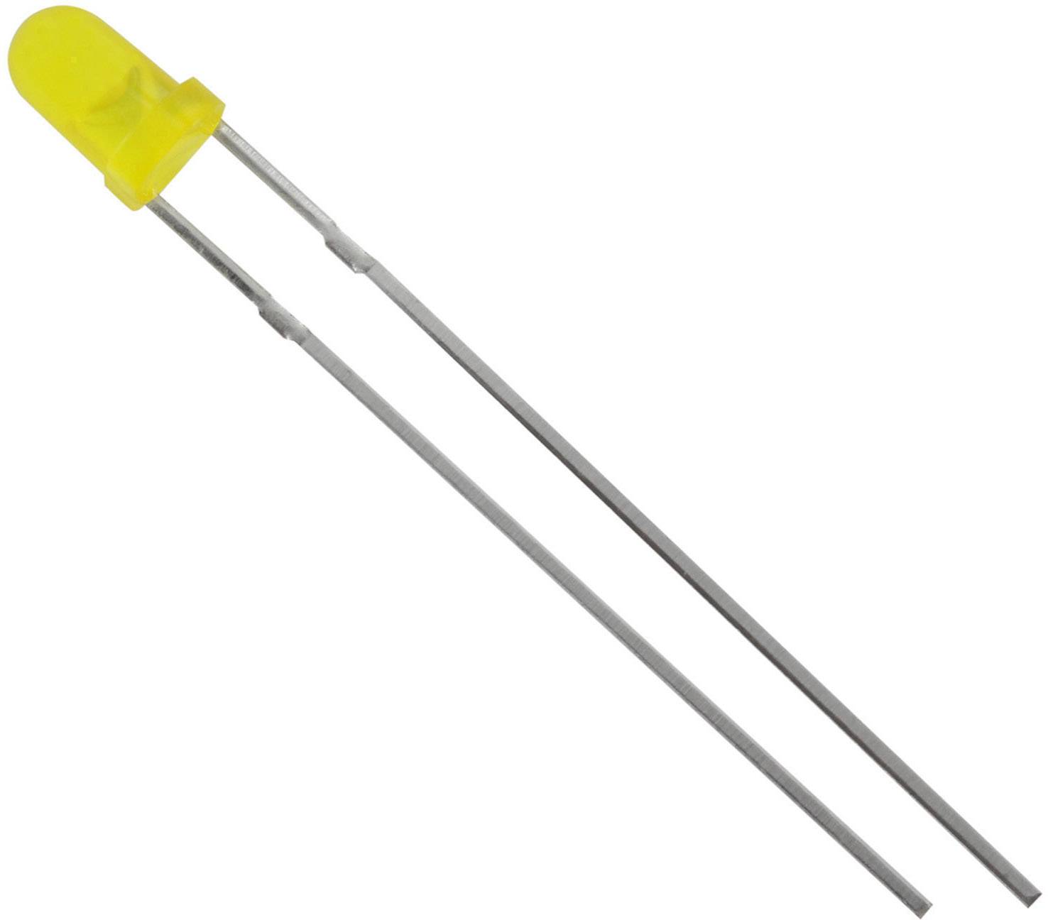 Led giallo 3mm - confezione 20 pezzi