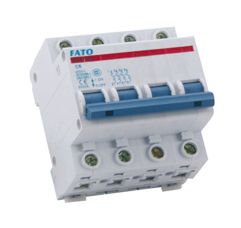 Interruttore magnetotermico 4P C10 10A