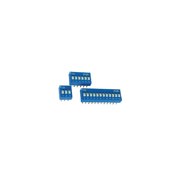 Dip switch 6 vie orizzontale da CS