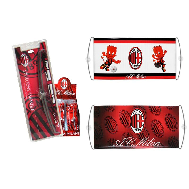 Parasole per auto a ventosa ufficiale A.C. Milan