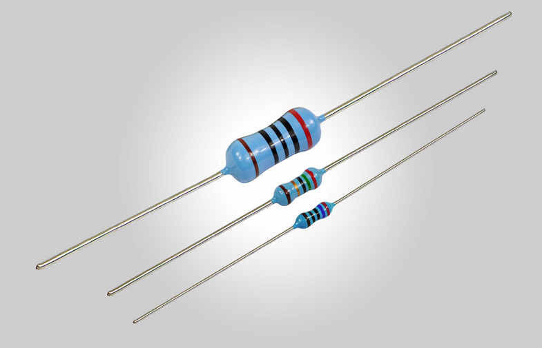 Resisstenza assiale 820 Kohm 1/2W 1% - Confezione 50 pezzi