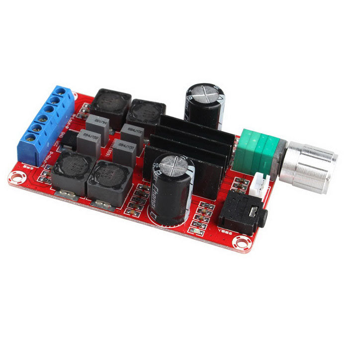 Amplificatore audio Classe D 50W+50W 24V DC LCAM104