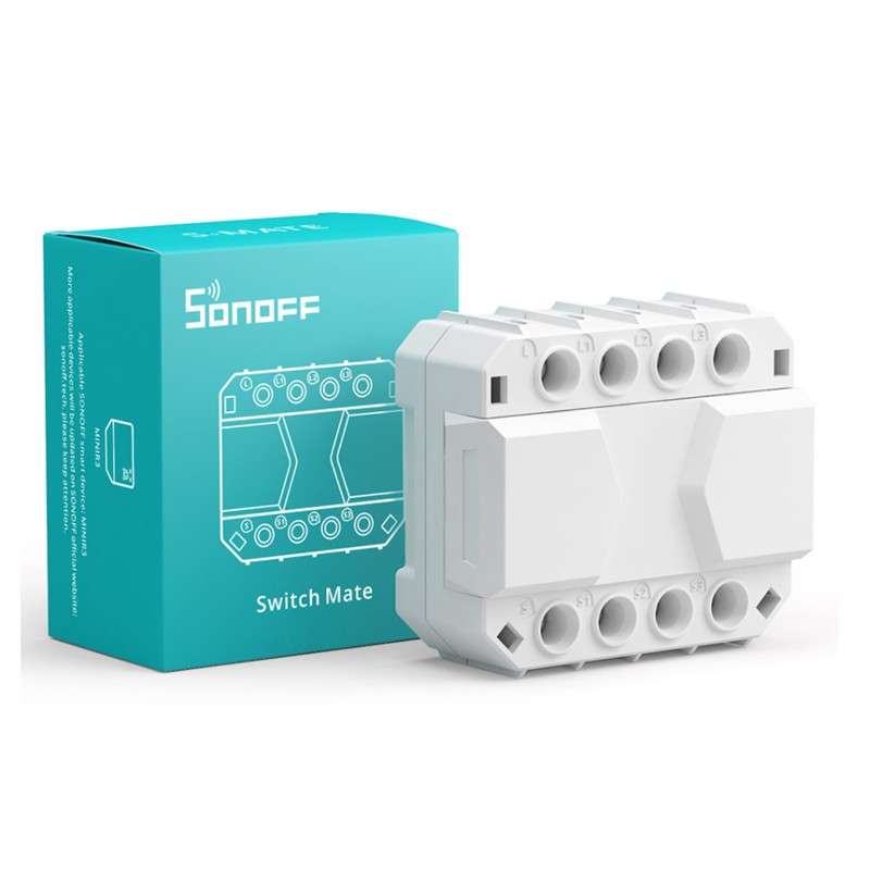 Modulo smart SONOFF S-MATE per interruttori tradizionali
