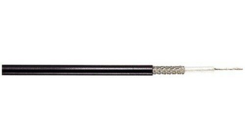 Cavo microfonico mini 1 x 0.08 mm² nero 100 metri
