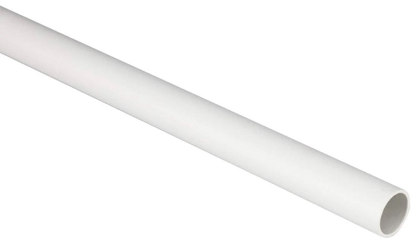 Tubo rigido in PVC bianco 20mm(1.1mm) 2m - confezione da 100 8053323554547 TBR20