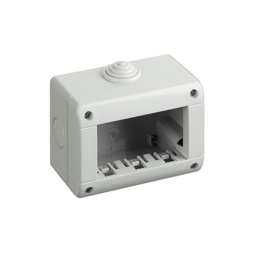 Box 3 moduli 10x8cm bianco compatibile Matix
