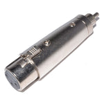 Adattatore da XLR femmina a RCA maschio XLR-3FRCAM 5412810174782 01518
