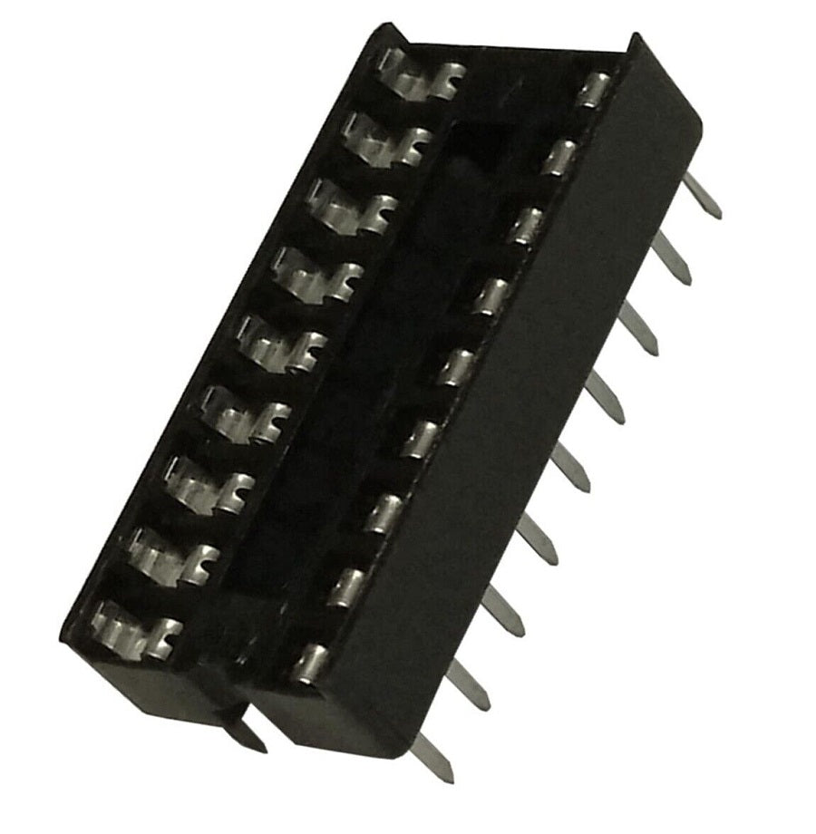 Zoccolo per circuiti integrati DIP-18 a 18 piedini, 26 pezzi