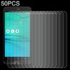 50 PCS 0.26mm 9h Film in vetro temperato per Asus Zenfone Go / ZB500KG