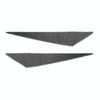 Autoadesivo decorativo decorativo per lampada per auto in fibra di carbonio 2 pezzi / set per BMW X1 / E84 2009-2014, versione a goccia