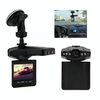 Videoregistratore ad alta definizione con schermo da 2,5 pollici, luce a 6 LED, formato video AVI, scheda SD di supporto, funzione di registrazione in loop (schema Generalplus) (nero)