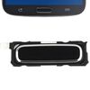 Per Galaxy S IV / i9500 Grana tastiera di alta qualità (nera)