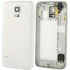 Per Galaxy S5 / G900 versione OEM scheda centrale LCD (versione doppia scheda) con cavo pulsante e cover posteriore, (bianco)