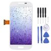 Schermo LCD originale Super AMOLED per Galaxy S IV mini / i9195 / i9190 con digitalizzatore assemblaggio completo (bianco)