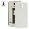 Per Galaxy S5 / G900 Coperchio dello sportello dell'alloggiamento della batteria in materiale plastico originale con funzione impermeabile (bianco)