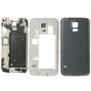Per Galaxy S5 / G9008V Cover frontale per alloggiamento completo (nero)