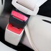 Fibbia prolunga universale per cintura di sicurezza auto 2 pezzi nera S-CMS-0551B 6922157426936