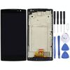Schermo LCD e digitalizzatore assemblaggio completo con cornice per LG SPIRIT / H440n / H441 / H443 (nero)