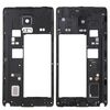 Cornice centrale per Galaxy Note Edge / N915 / Alloggiamento posteriore (nero)