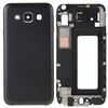 Per Galaxy E5 / E500 Copertura completa dell'alloggiamento (Piastra della cornice del telaio LCD dell'alloggiamento anteriore + Coperchio posteriore della batteria dell'alloggiamento posteriore) (Nero)
