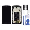 Schermo LCD e digitalizzatore assemblaggio completo con cornice per LG G4 Beat / G4 Mini (nero)