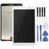 Schermo LCD OEM per Huawei Honor S8-701u con assemblaggio completo di digitalizzatore (bianco)