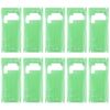 Per Galaxy S6 / G920F 10 pezzi adesivo per cover posteriore posteriore