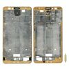 Per Huawei Ascend Mate 7 Piastra cornice cornice LCD alloggiamento anteriore (oro)
