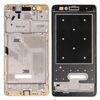 Per Huawei Honor 5X / GR5 Piastra cornice cornice LCD alloggiamento anteriore (oro)