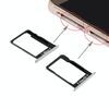 Per vassoio per scheda SIM Huawei Mate 7 e vassoio per scheda micro SD (argento)
