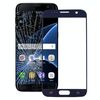 Per Galaxy S7 / G930 Lente in vetro esterno per schermo frontale (nero)