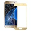 Per Galaxy S7 / G930 Lente in vetro esterno per schermo frontale (oro)