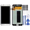 Display LCD originale + Touch Panel per Galaxy S7 Edge / G9350 / G935F / G935A / G935V, G935FD, G935W8, G935T, G935U (argento)