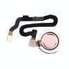 Per cavo flessibile con pulsante per impronte digitali Huawei Honor 8 (oro rosa)