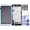 Schermo LCD originale per HTC Desire 620 Digitizer Assemblaggio completo con cornice (bianco + blu)
