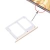 Vassoio scheda SIM per Galaxy C5 / C5000 + vassoio scheda Micro SD / SIM (oro)