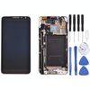 Display LCD originale + pannello touch con cornice per Galaxy Note 3 Neo / N7505 (nero)