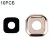 Per Galaxy A7 (2016) / A710 10 copriobiettivo per fotocamera (oro)