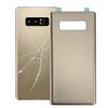 Cover posteriore batteria per Galaxy Note 8 con adesivo (oro)