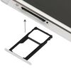 Per Huawei Honor 7 Nano SIM Card Tray + Nano SIM / Micro SD Card Tray (Silver)